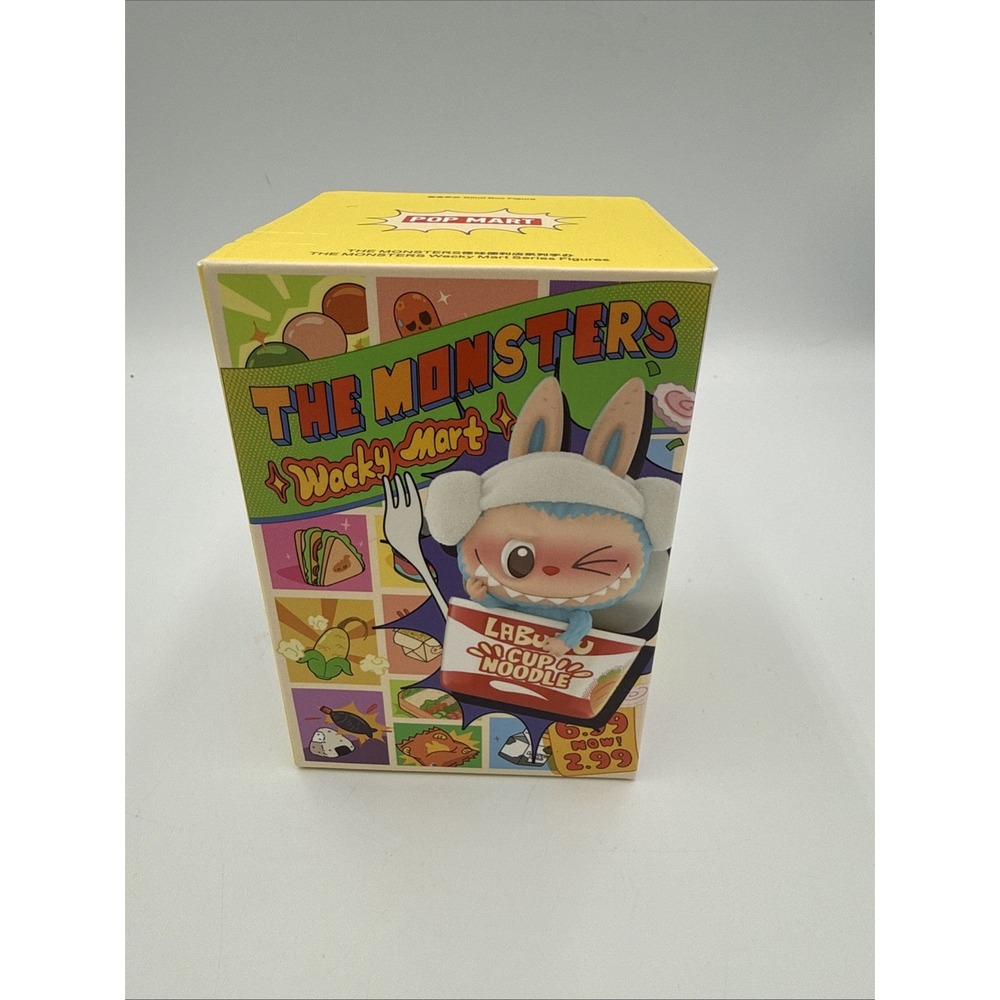 POP MART Labubu THE MONSTERS Wacky Mart Series Figures Blind Box - NEW Sealed